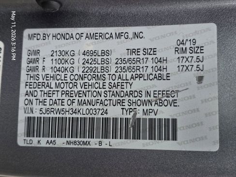 Used 2019 Honda CR-V LX image 31