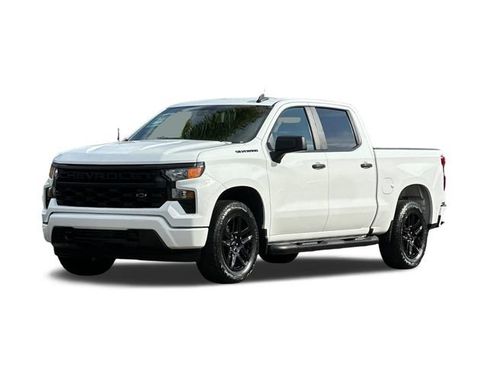 Used 2024 Chevrolet Silverado 1500 Custom w/ Turbomax Blackout Package RWD image 1