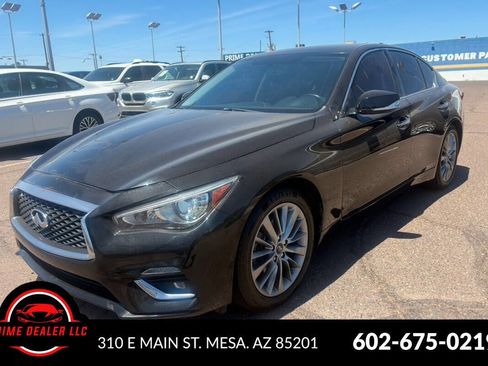 Used 2019 INFINITI Q50 Luxe RWD image 1