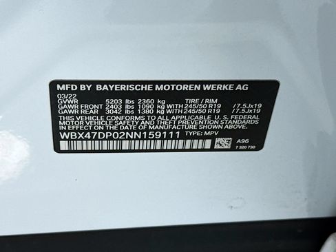 Used 2022 BMW X3 sDrive30i w/ Premium Package 2 (ZPA) RWD image 35