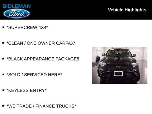 Used 2023 Ford Ranger XLT w/ Equipment Group 301A Mid AWD/4WD image 10