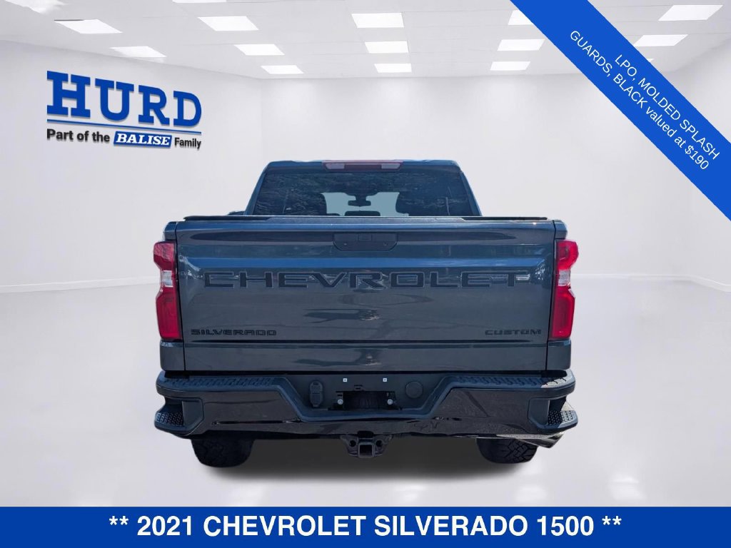 Used 2021 Chevrolet Silverado 1500 Custom Trail Boss w/ Safety Confidence Package AWD/4WD image 6