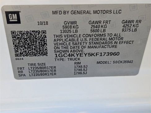 Used 2019 Chevrolet Silverado 3500 High Country w/ Duramax Plus Package image 30