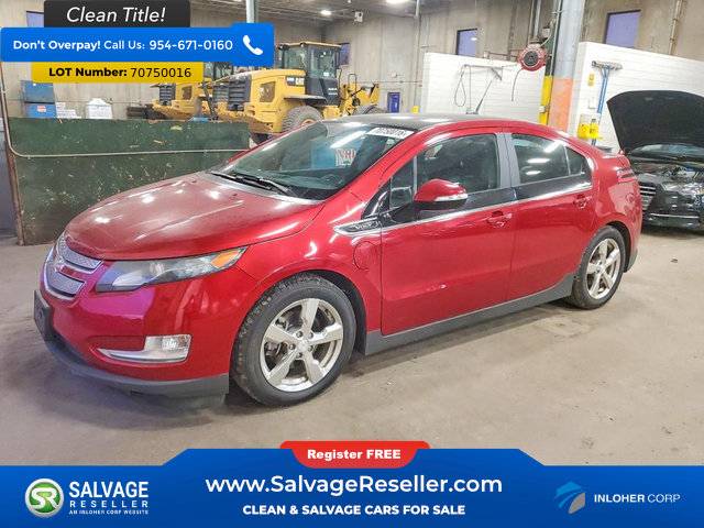 Used 2012 Chevrolet Volt Premium w/ Premium Trim Package FWD image 1