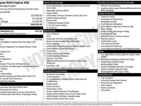 Used 2024 Toyota RAV4 XSE w/ Weather Package AWD/4WD image 27