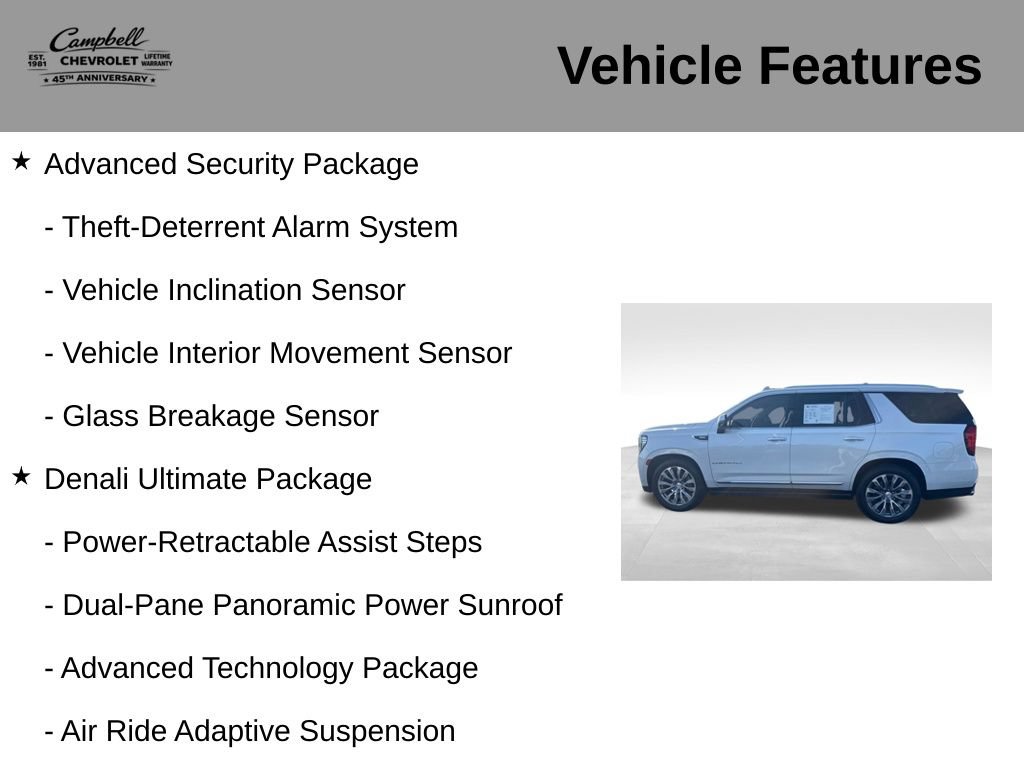 Used 2021 GMC Yukon Denali w/ Denali Ultimate Package RWD image 26