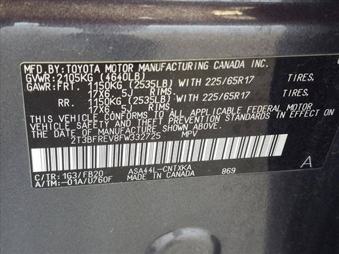 Used 2015 Toyota RAV4 LE AWD/4WD image 26