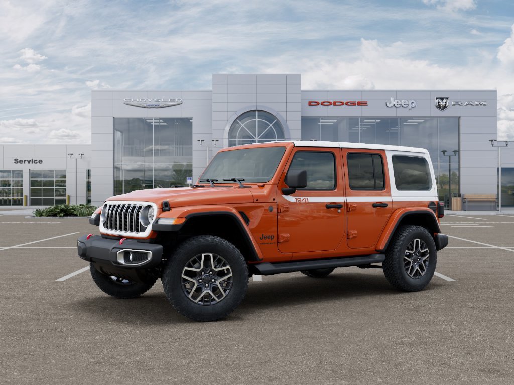 New 2026 Jeep Wrangler Unlimited Sahara w/ Whitecap Package AWD/4WD image 2