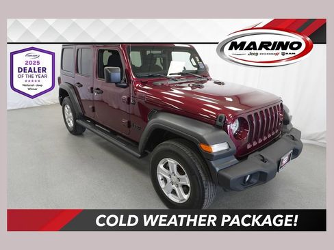Used 2021 Jeep Wrangler Unlimited Sport AWD/4WD image 1