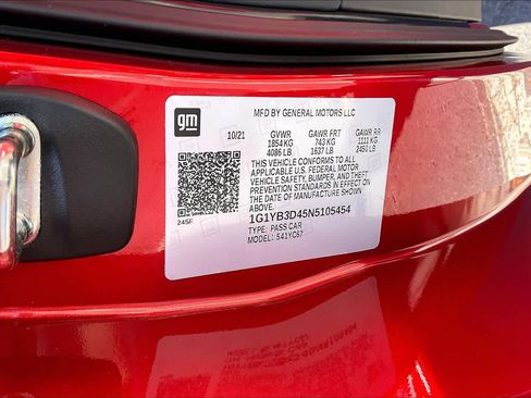 Used 2022 Chevrolet Corvette 2LT w/ Battery Protection Package image 29