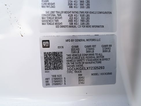 New 2026 Chevrolet Silverado 1500 LTZ w/ LTZ Premium Package AWD/4WD image 53