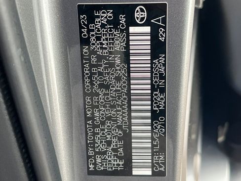 Certified 2023 Toyota Mirai XLE image 36