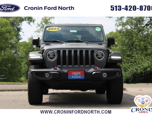 Used 2022 Jeep Wrangler Unlimited Rubicon w/ LED Lighting Group AWD/4WD image 2