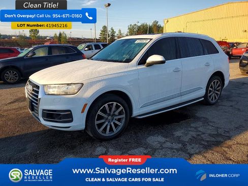 Used 2018 Audi Q7 3.0T Premium Plus w/ Premium Plus Package AWD/4WD image 1