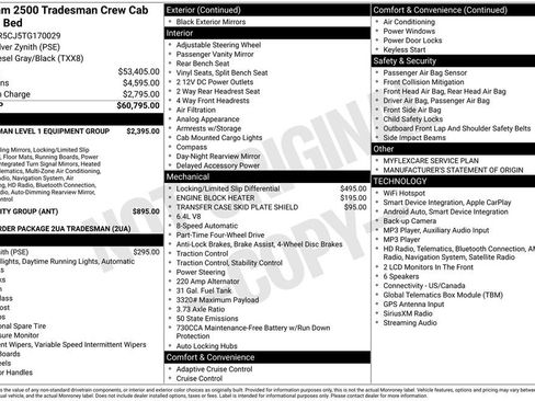 New 2026 RAM 2500 Tradesman AWD/4WD image 34