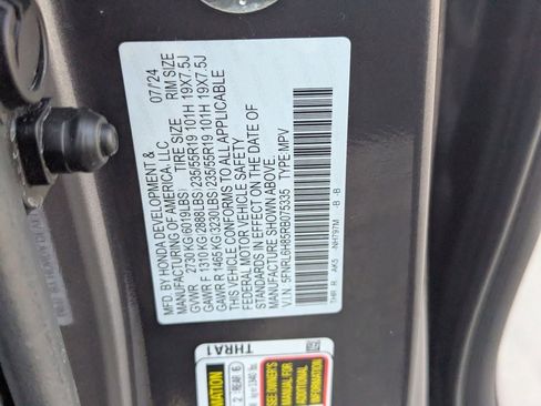 Certified 2024 Honda Odyssey Touring image 33