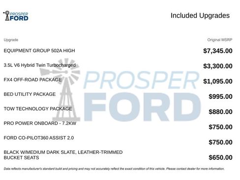 Used 2022 Ford F150 Lariat w/ Equipment Group 502A High image 3