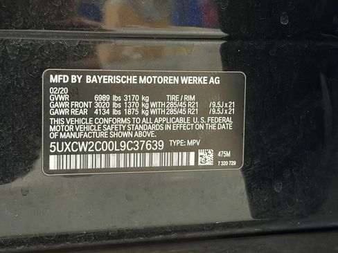 Used 2020 BMW X7 xDrive40i w/ M Sport Package AWD/4WD image 28