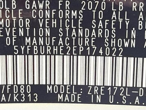 Used 2014 Toyota Corolla S image 31