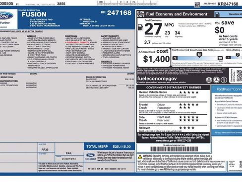 Used 2019 Ford Fusion SE image 27