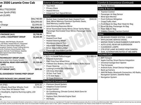 New 2026 RAM 3500 Laramie w/ Max Tow Package AWD/4WD image 14