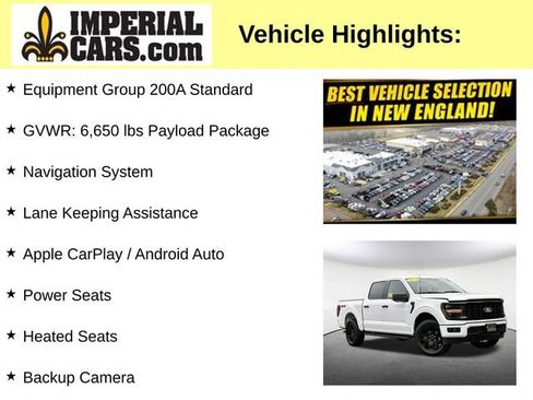 Used 2024 Ford F150 STX w/ STX Black Appearance Package AWD/4WD image 8