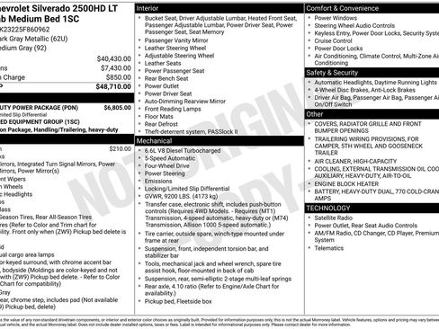 Used 2005 Chevrolet Silverado 2500 LT w/ Heavy-Duty Power Package image 34