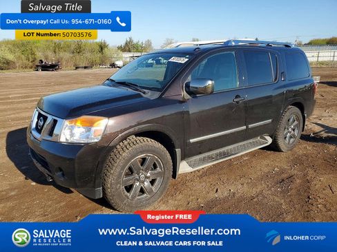 Used 2013 Nissan Armada Platinum AWD/4WD image 1