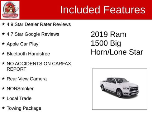 Used 2019 RAM 1500 Big Horn AWD/4WD image 4