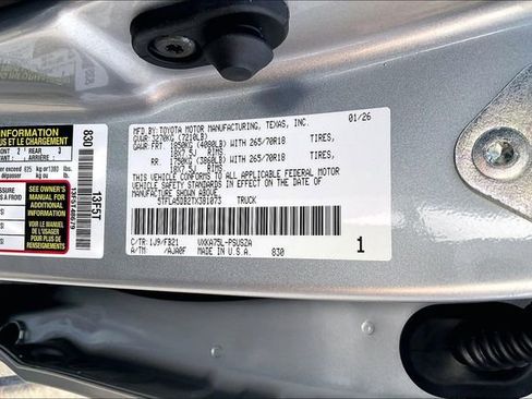 New 2026 Toyota Tundra SR5 image 13