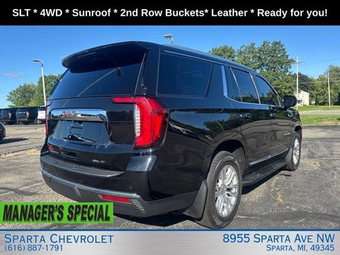 Certified 2022 GMC Yukon SLT AWD/4WD image 3