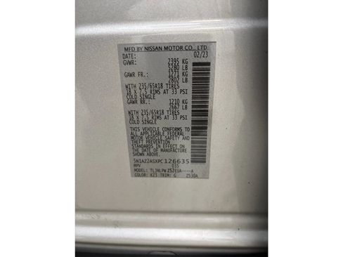 Used 2023 Nissan Murano S w/ Cargo Package AWD/4WD image 27