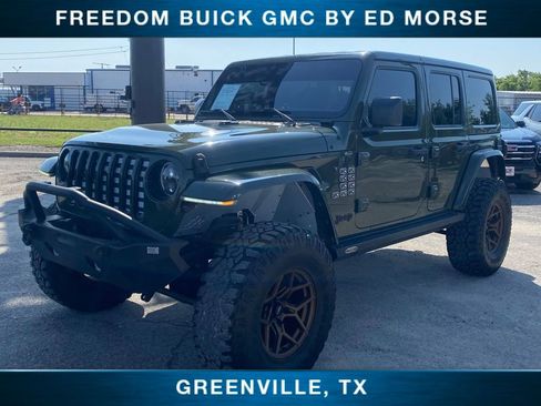 Used 2021 Jeep Wrangler Unlimited Sahara AWD/4WD image 1