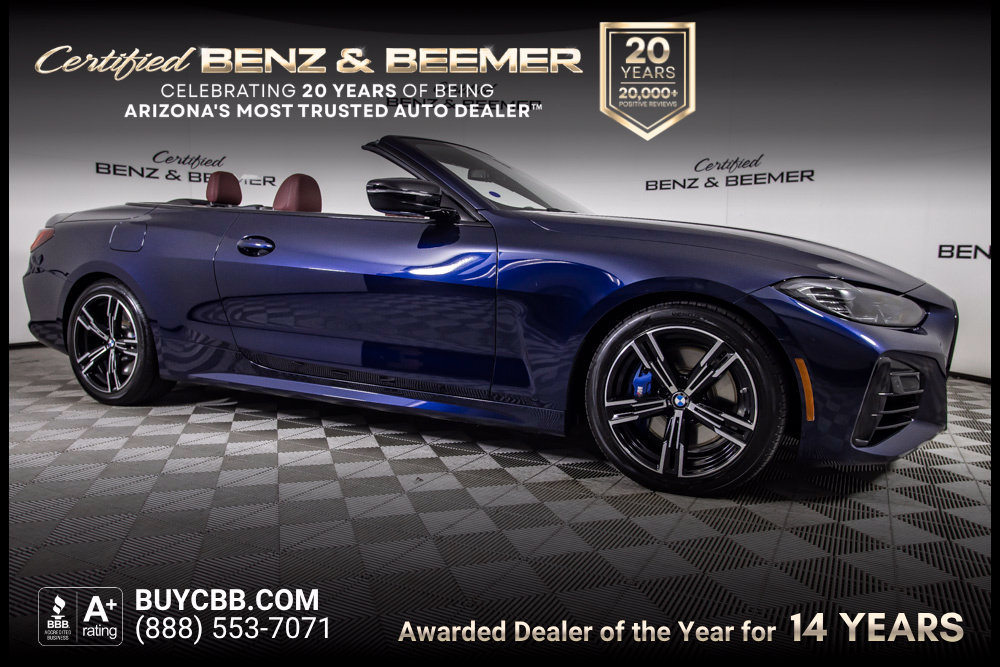 Used 2022 BMW M440i Convertible w/ Premium Package RWD image 1