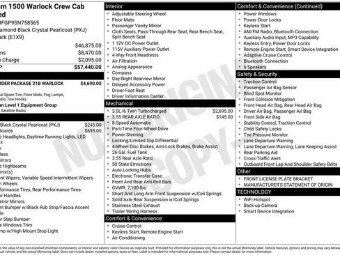 Used 2025 RAM 1500 Classic Warlock image 26