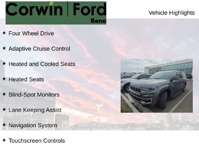 Used 2023 Jeep Wagoneer L Series II AWD/4WD image 7