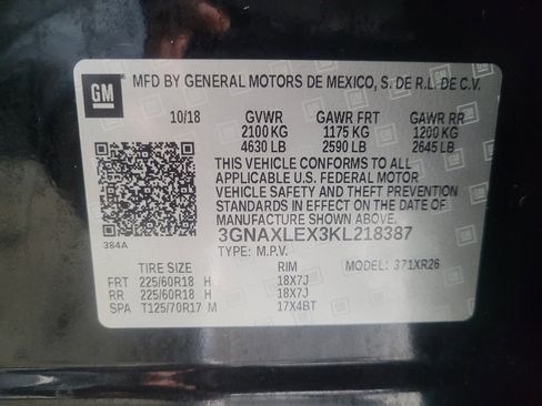 Used 2019 Chevrolet Equinox LT image 33