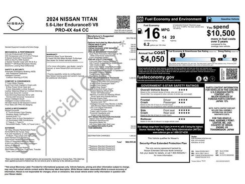 Used 2024 Nissan Titan PRO-4X w/ Pro-4x Convenience Package AWD/4WD image 4