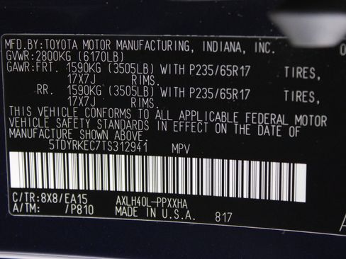 Used 2026 Toyota Sienna XLE FWD image 42