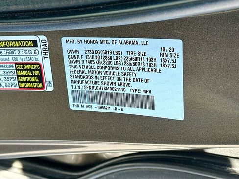 Used 2021 Honda Odyssey EX-L image 33