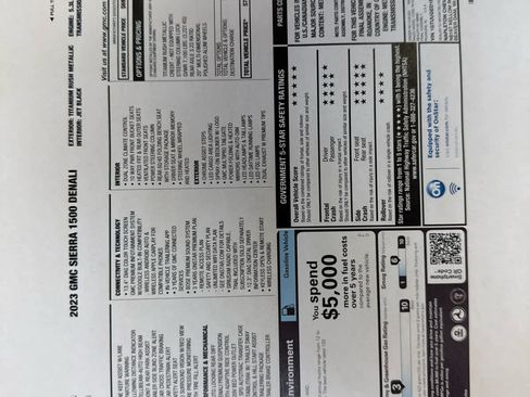 Certified 2023 GMC Sierra 1500 Denali image 33