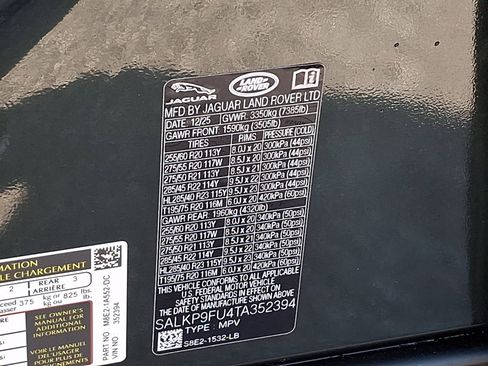 New 2026 Land Rover Range Rover SE image 23