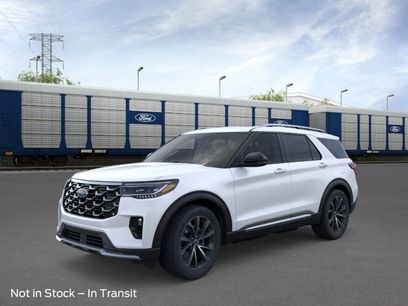 New 2025 Ford Explorer Platinum w/ Ultimate Package