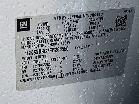 Used 2015 GMC Yukon SLT w/ Open Road Package AWD/4WD image 11