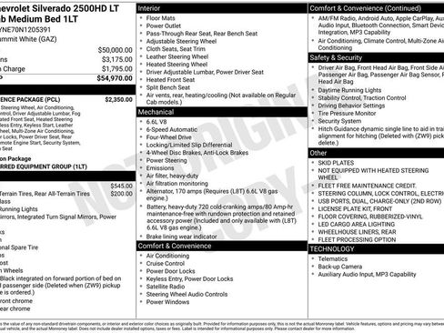 Used 2022 Chevrolet Silverado 2500 LT w/ Convenience Package AWD/4WD image 44