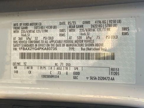 Used 2023 Ford Transit 350 XLT image 34