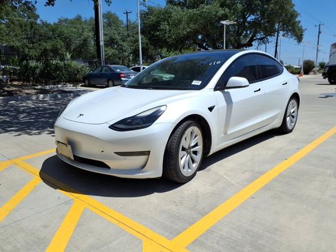 Used 2021 Tesla Model 3 Long Range AWD/4WD image 1