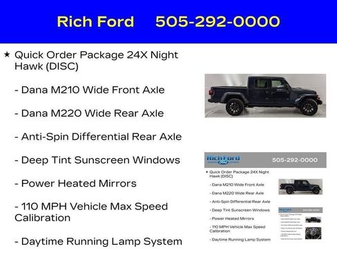 Used 2025 Jeep Gladiator Sport AWD/4WD image 17