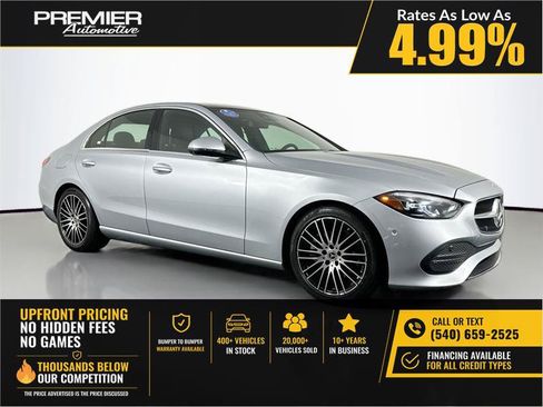 Used 2022 Mercedes-Benz C 300 4MATIC Sedan w/ Exclusive Trim Package image 1