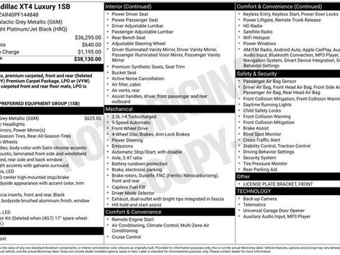 Used 2023 Cadillac XT4 Luxury image 7